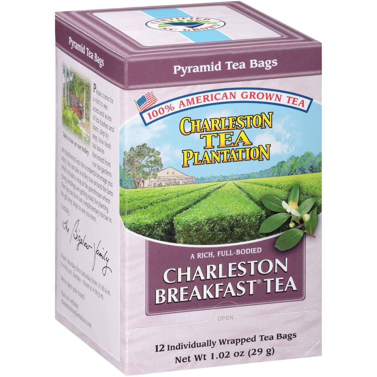 Charleston Tea Plantation Charleston Breakfast (100% American)-VIVA Scandinavia