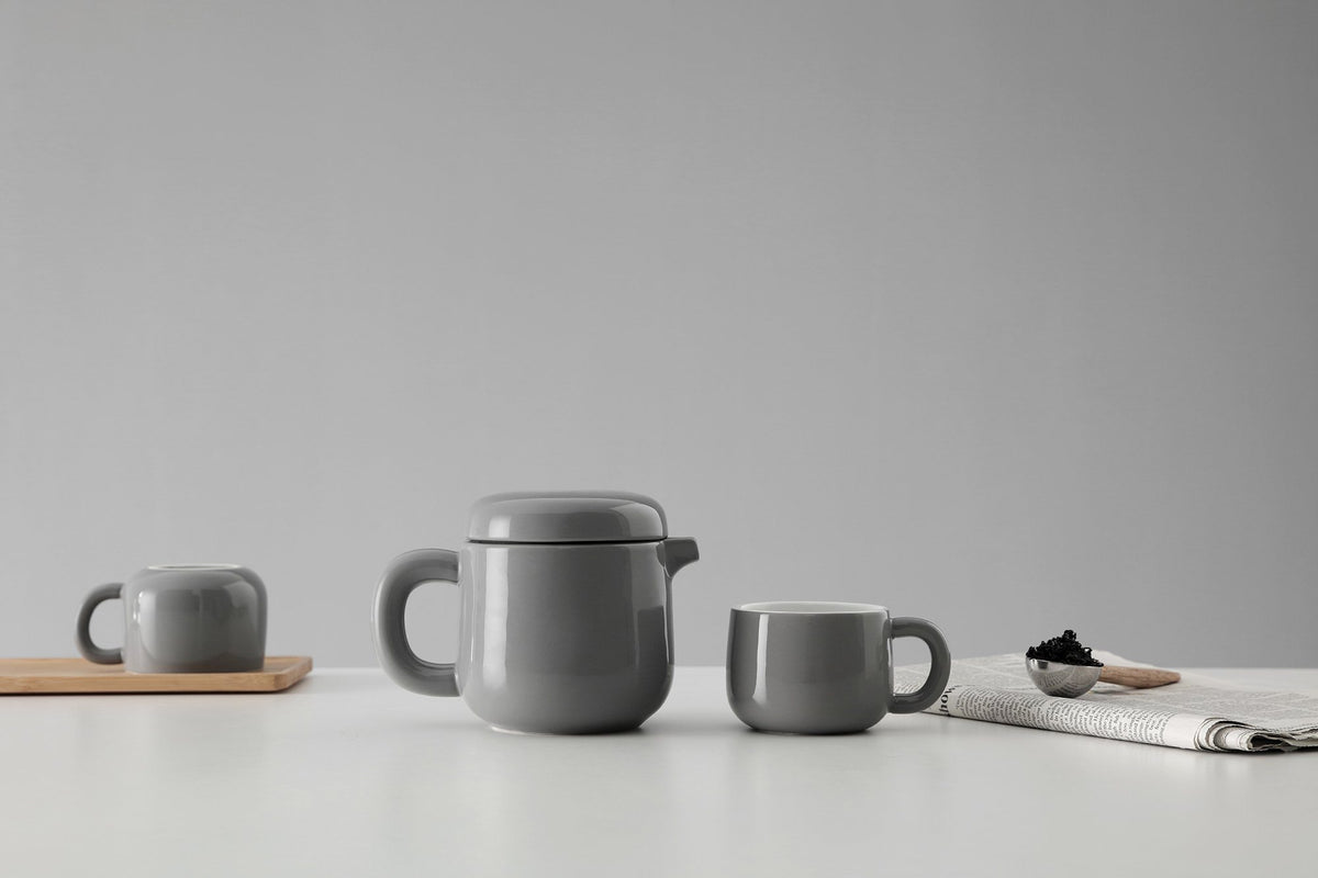 Isabella™ Teapot - VIVA | Color=Shiny Stone grey