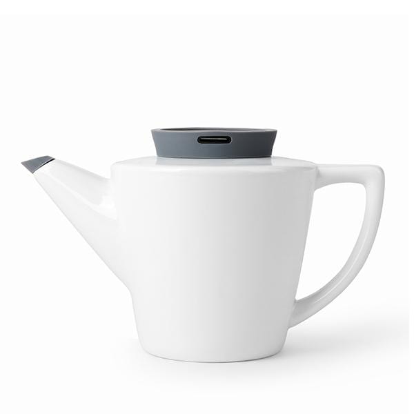 Infusion™ Porcelain Teapot - VIVA | Color=ash grey