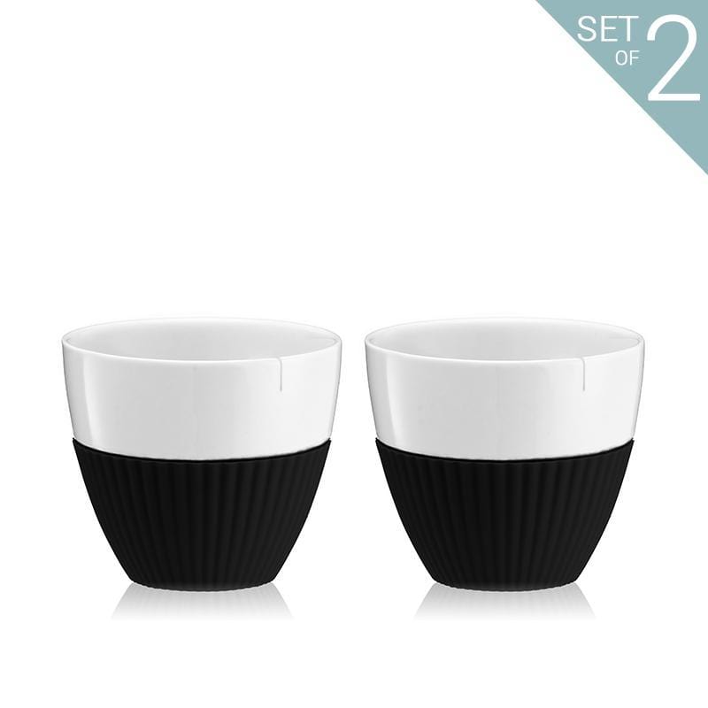 Anytime™ Tea Cup - Set Of 2-VIVA Scandinavia | Color=Black
