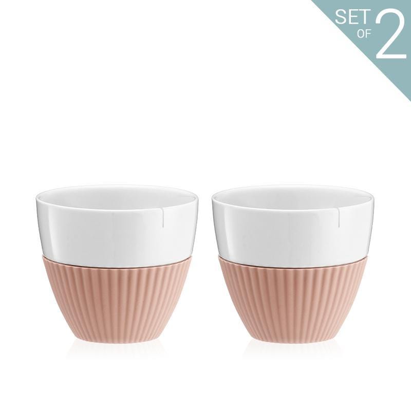 Anytime™ Tea Cup - Set Of 2-VIVA Scandinavia | Color=Peach