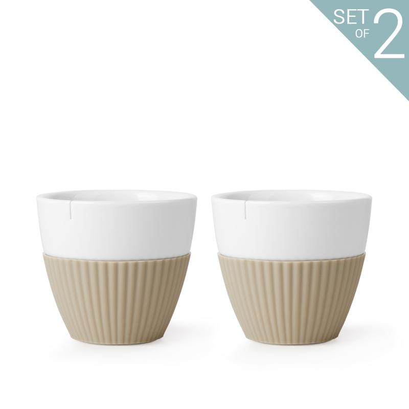 Anytime™ Tea Cup - Set Of 2-VIVA Scandinavia | Color=send beige