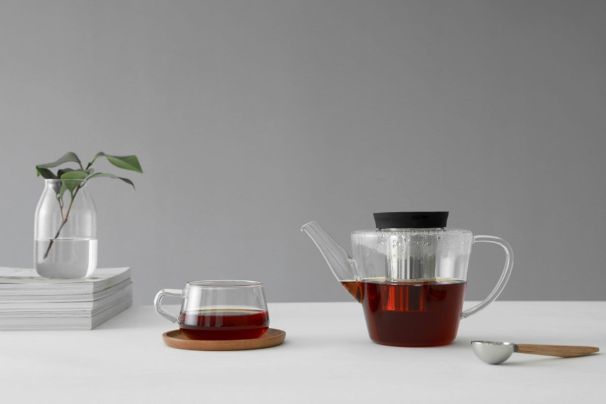 Infusion™ Glass Teapot - VIVA | Color=Black