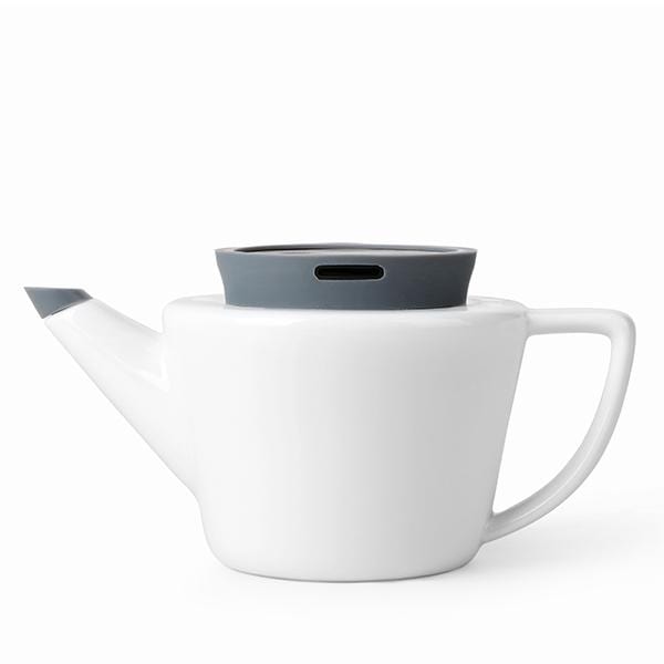 Infusion™ Porcelain Teapot Small-VIVA Scandinavia | Color=ash grey