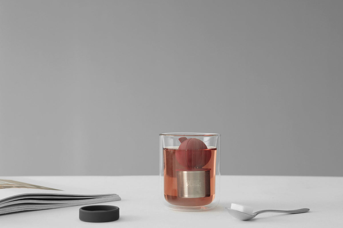 Infusion™ Floating Tea Strainer - VIVA | Color=Nordic brick