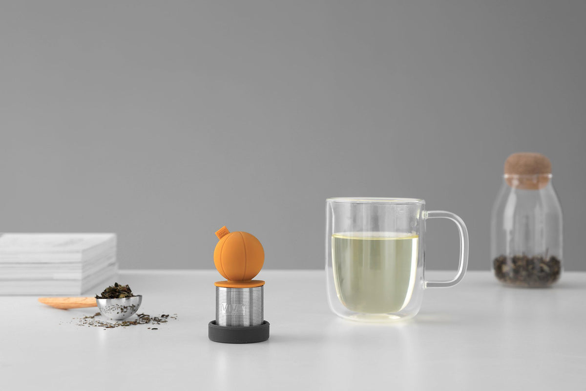 Infusion™ Floating Tea Strainer - VIVA | Color=Dandelion