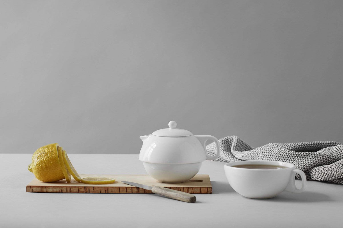 Jaimi™ Tea For One - VIVA | Color=Pure white