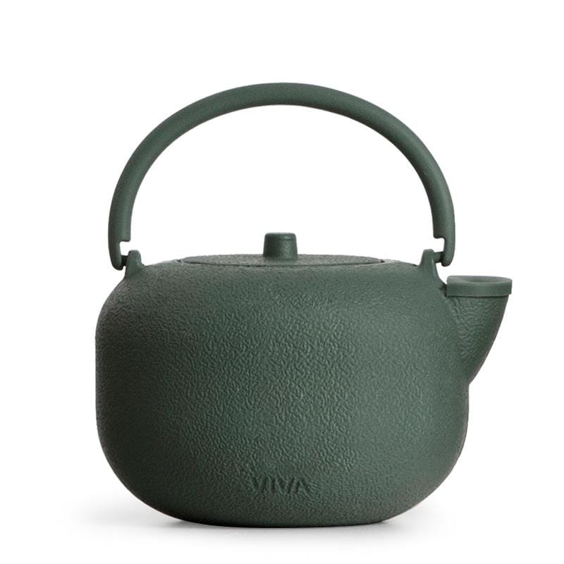 Saga™ Cast Iron Teapot - VIVA | Color=Pine Green